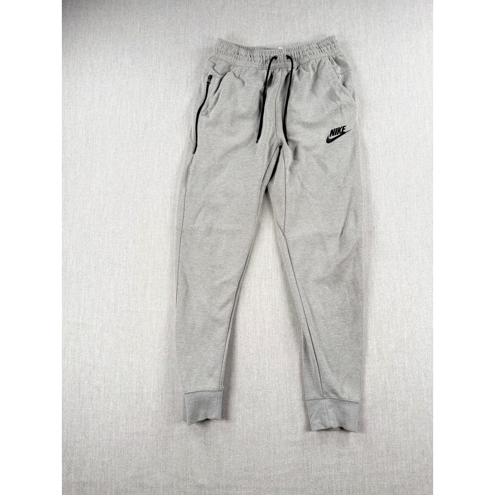 Nike Sportswear Tech Fleece Joggers Mens Small Grey Sweatpants 805162-063
